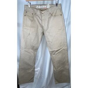 Denizen Levi's 218 Slim Straight Fit Khaki Chino Pants Tan Casual Mens 30x30